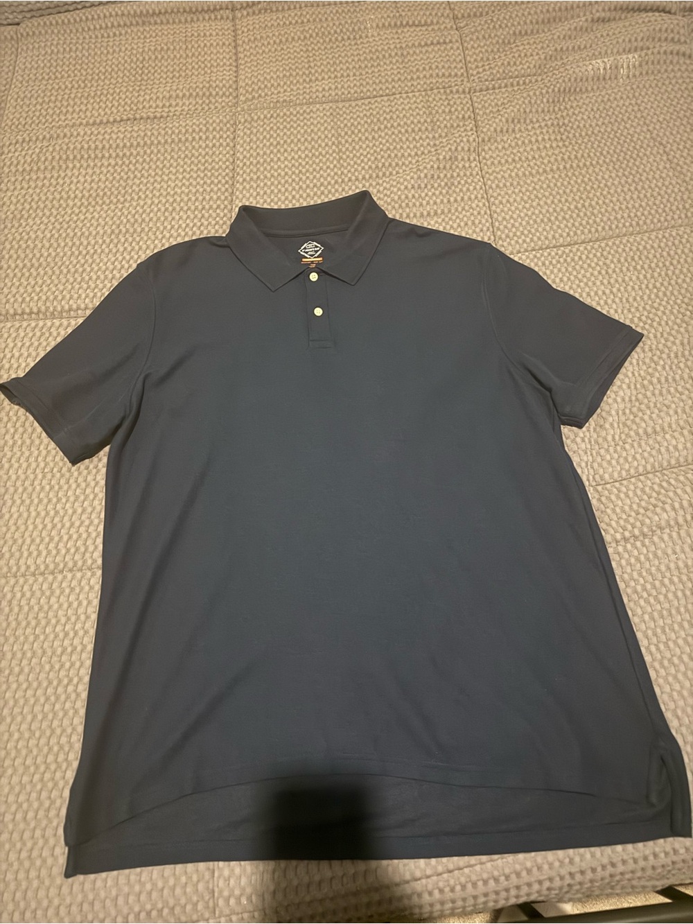 St. John's Bay Men's Black Polo Shirt